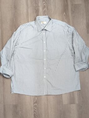 Michael Kors Gingham Button Up Shirt